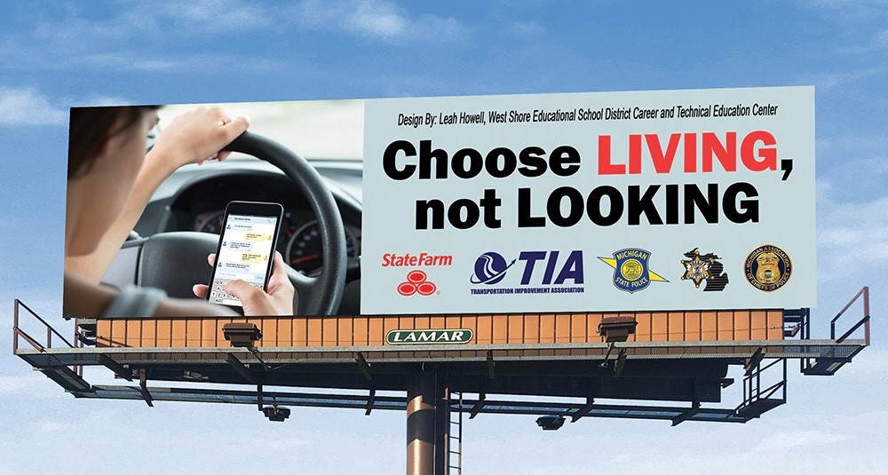 texting and driving advertisements